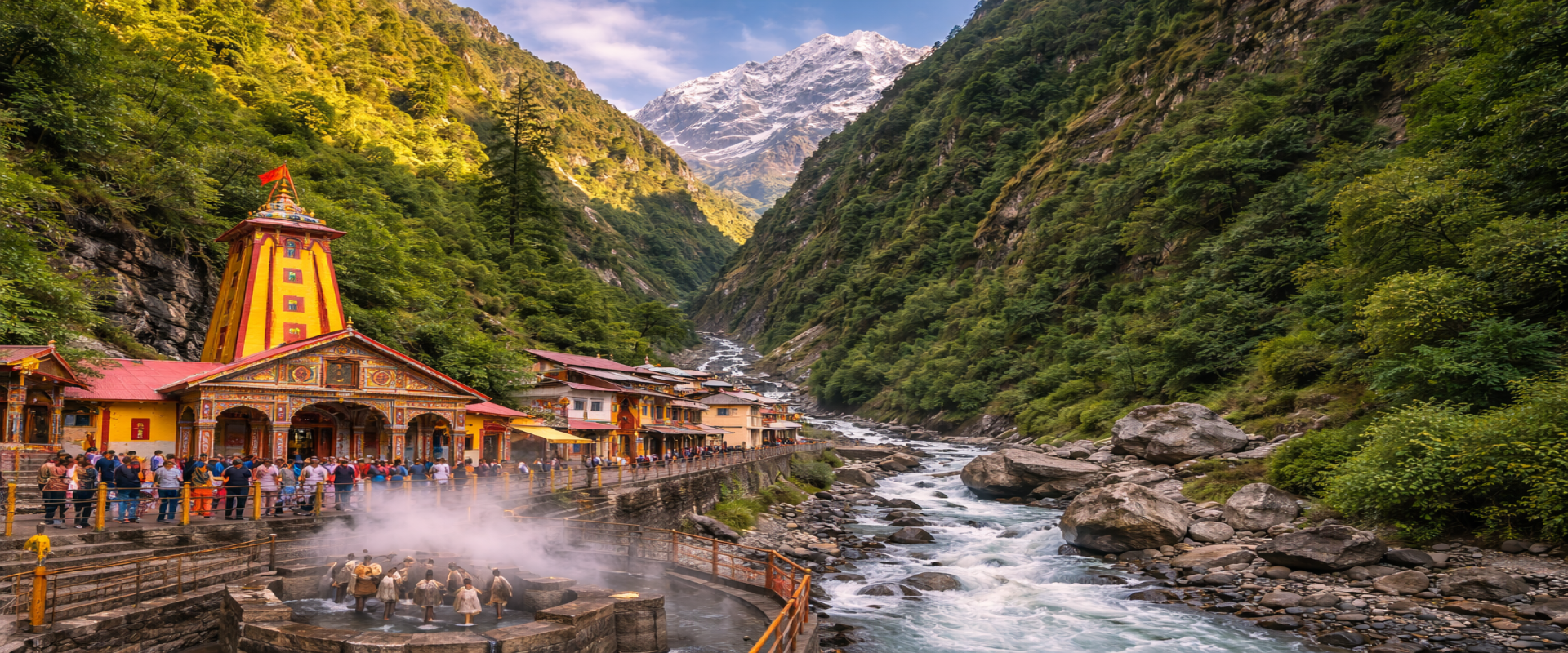 Yamunotri Temple – The Source of River Yamuna